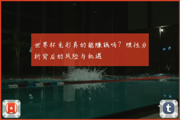 世界杯竞彩真的能赚钱吗？理性分析背后的风险与机遇
